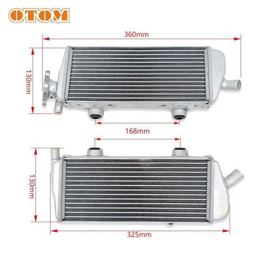 Снимка на Радиатор 250 350 450 FC XCF SXF 07-15 за KTM HUSQVARNA