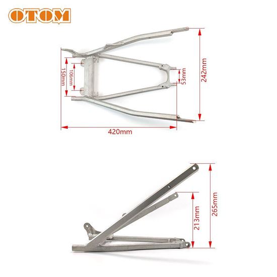 Снимка на Магаре Subframe за KTM EXC EXCF SX SXF XC XCW XCF 125-500 17-19