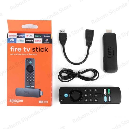 Picture of Amazon тв бокс R6 Plus 4K Fire TV Stick Alexa Бърз стрийминг