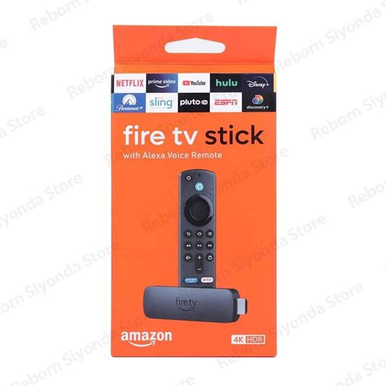 Picture of Amazon тв бокс R6 Plus 4K Fire TV Stick Alexa Бърз стрийминг