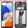 Снимка на Дисплей с рамка за samsung A14 5G LCD 6.6"SM-A146B A146U A146P A14 дисплей Смяна на LCD екран