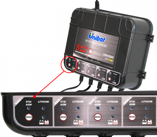 Снимка на Зарядно устройство Battery Multi-Charger CHE4-0260