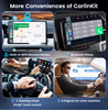 Снимка на Kbox Led 6225  Carplay Ai Box  4G Sim Card Tf Card Android 13 Youtube Google Play Store Безжиченн Карплей адаптер