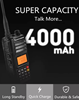 Снимка на Quansheng TG-UV2 Plus  10W радиостанция с голям обхват, 10 км, 4000 mAh, батерия тип-c, двубандово аналогово радио