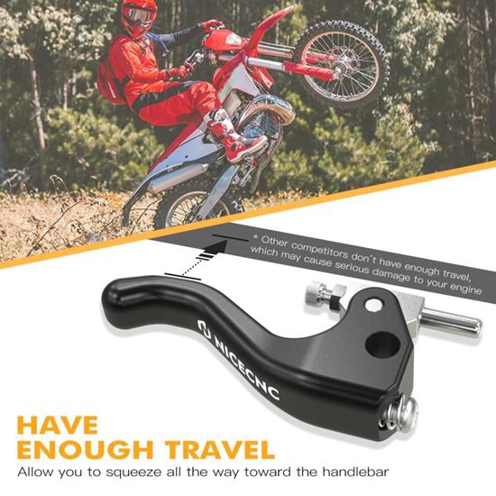 Снимка на Къс омекотен лост за спирачка за Husqvarna 21 -23 от 300 до 501цц