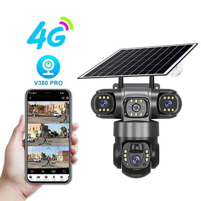 Picture of Соларна Камера с 4G 12 MP Външна Безжична Wifi CCTV V380
