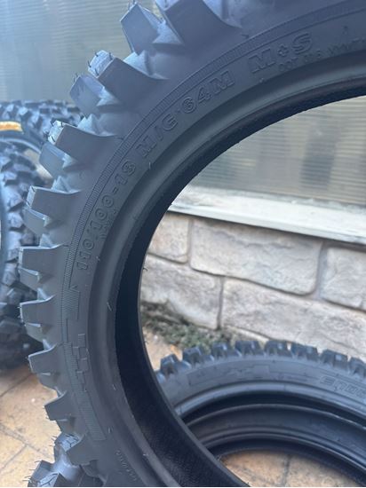 Picture of Ендуро гума 059E 110/100-18 HARD TYRE твърда