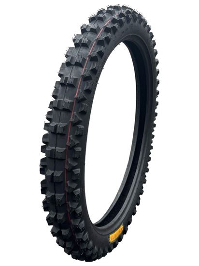 Снимка на Предна Гума 80/100/21 Rebel Smartmoto Hard 1 Червена Линия 57