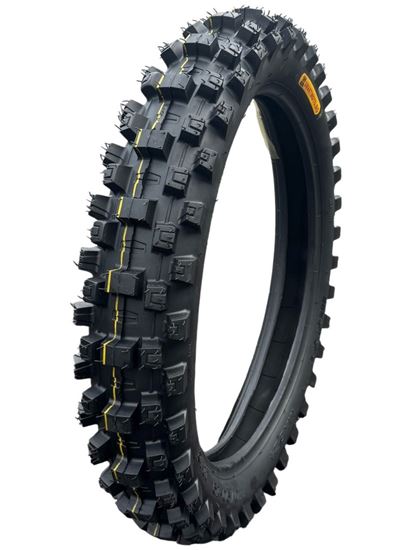 Снимка на Задна Гума 110/90/19 Rebel Smartmoto Soft 1 Жълта Линия 59