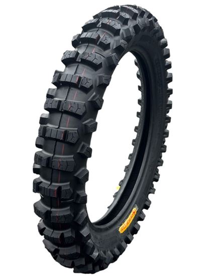 Picture of Задна Гума 100/90/18 Enduro-А Smartmoto Hard 1 Червена Линия 59c