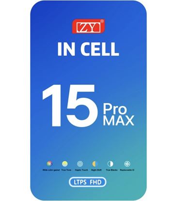 Снимка на Дисплей с тъчскрийн за iPhone 15 PRO MAX GX INCELL