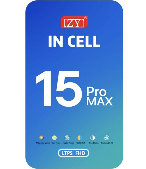 Снимка на Дисплей с тъчскрийн за iPhone 15 PRO MAX GX INCELL