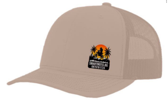 Снимка на Слънчева шапка SMARTMOTO сива