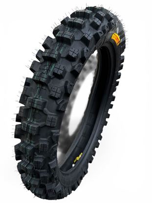 Снимка на Задна Гума 110/90/19 Rebel Smartmoto Super Soft 2 Зелени Линии 99