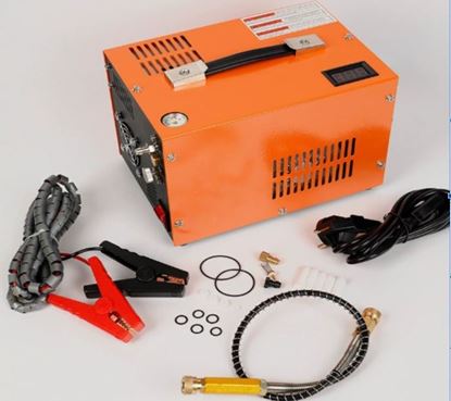 Picture of Pcp компресор 4500psi 30mpa 110v 12V 220V преносим 300 bar автоматично спиране помпа с вграден трансформатор Pcp помпа
