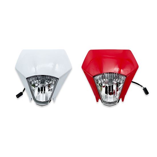 Снимка на LED фар за офроуд мотоциклети – комплект (маска с фар) за GASGAS EC, ES, EW 250-500 (модели 2024 г.)